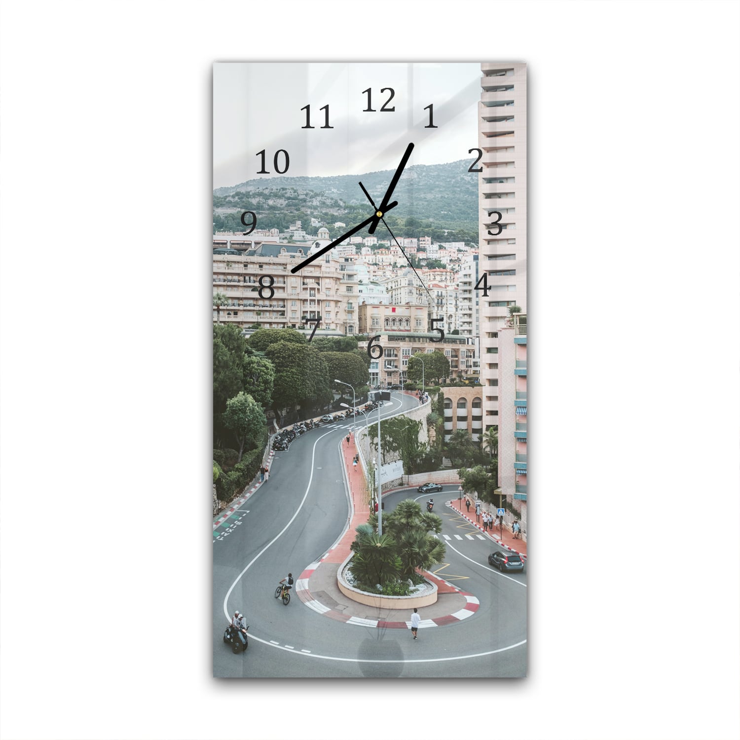 Wandklok 30x60  - Gehard Glas - Fairmont Hairpin