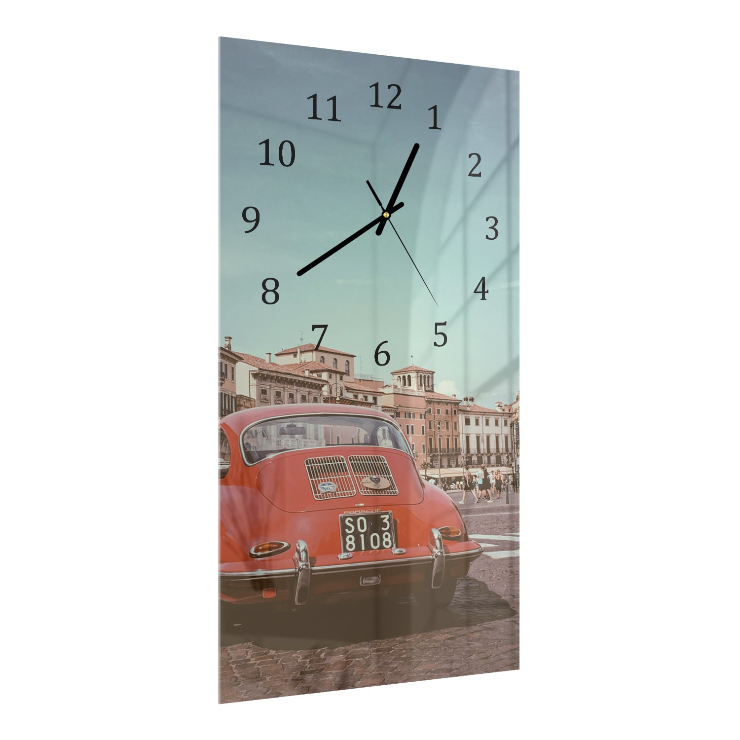 Wandklok 30x60  - Gehard Glas - Vintage Volkswagen