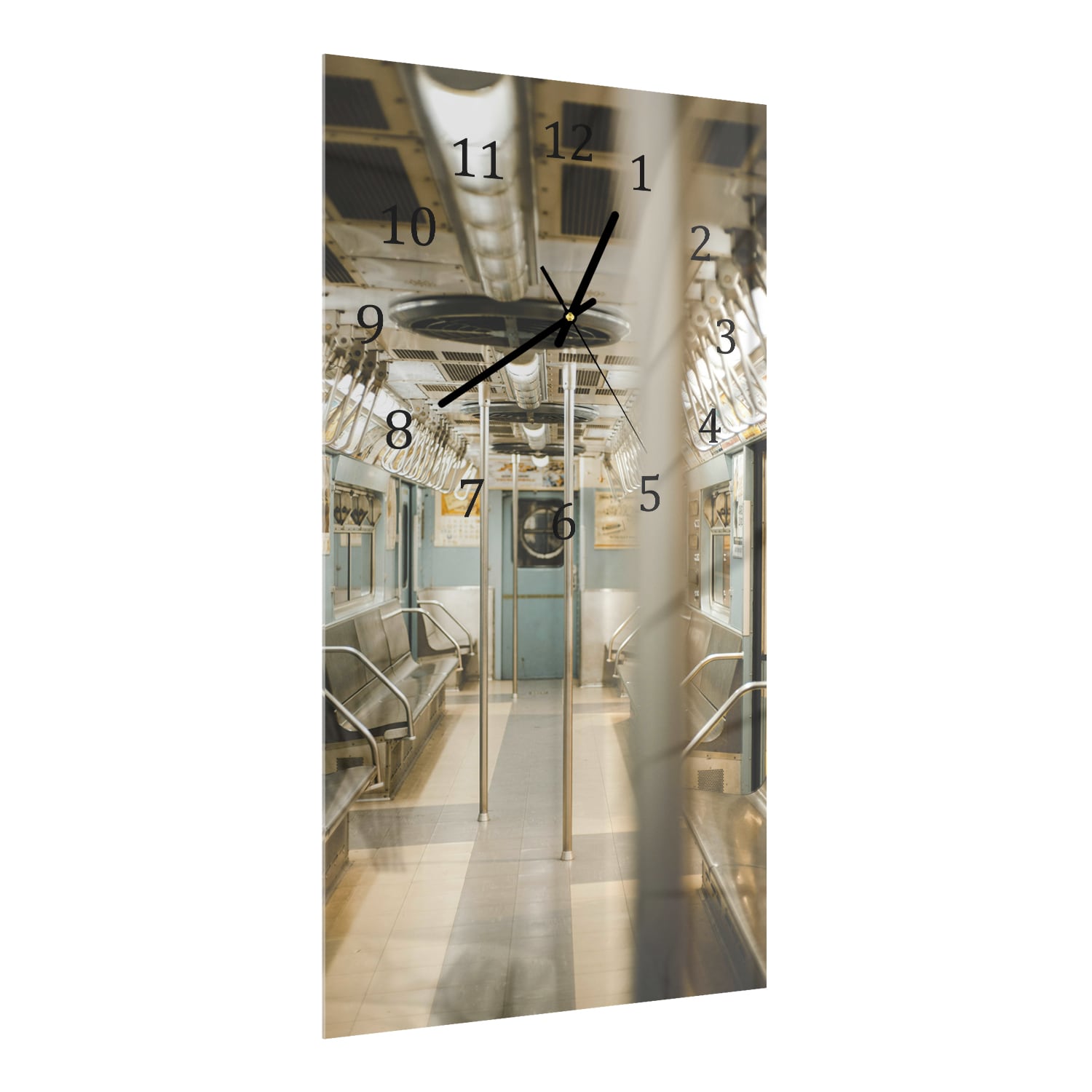 Wandklok 30x60  - Gehard Glas - Tram