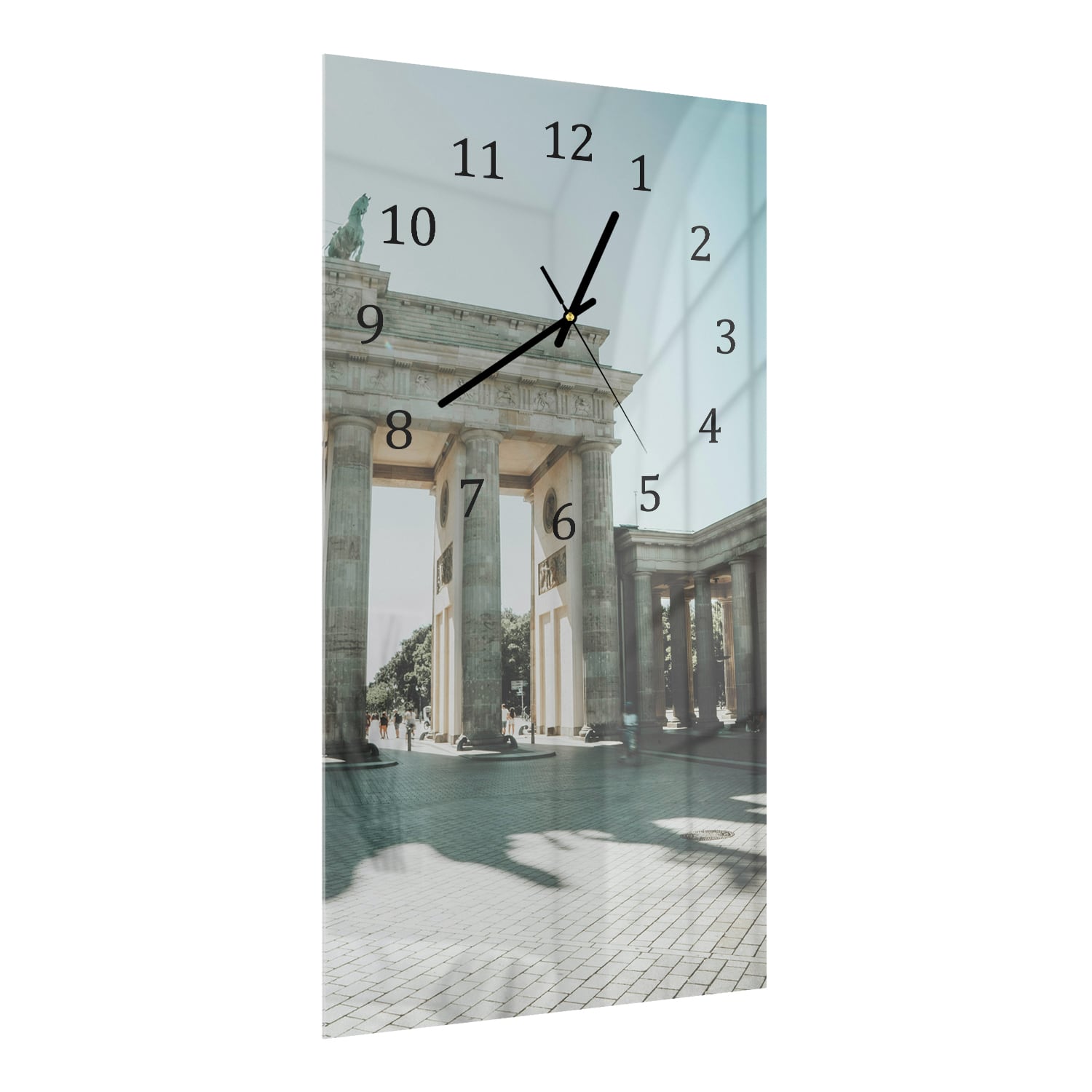 Wandklok 30x60  - Gehard Glas - Brandenburger Tor