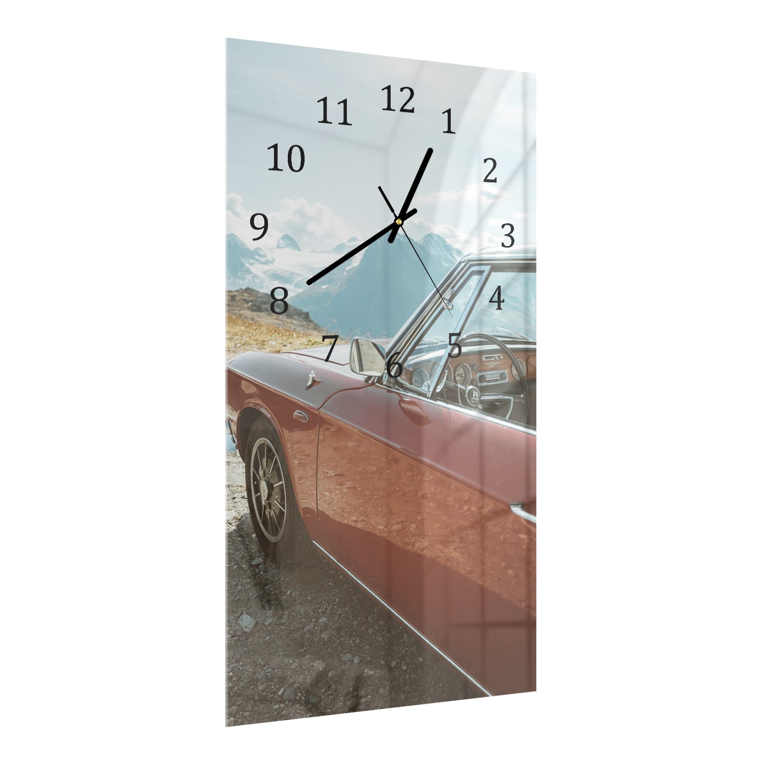 Wandklok 30x60  - Gehard Glas - Karmann Ghia