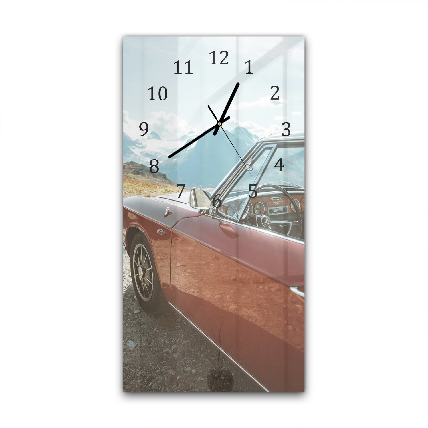 Wandklok 30x60  - Gehard Glas - Karmann Ghia