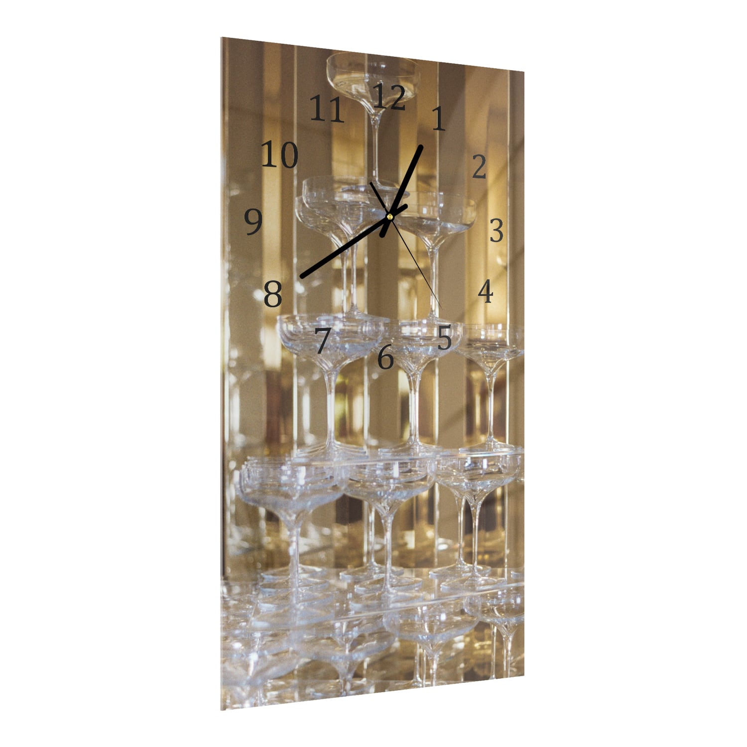 Wandklok 30x60  - Gehard Glas - Martinis Toren