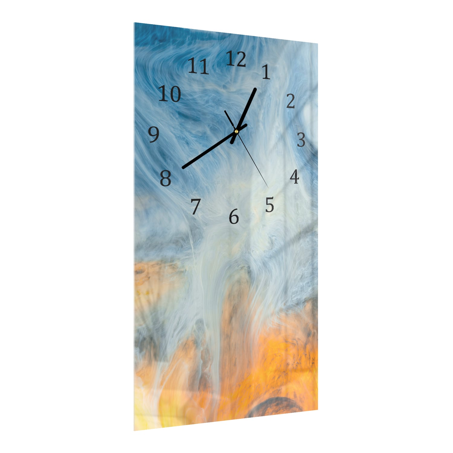 Wandklok 30x60  - Gehard Glas - Mystieke Lucht