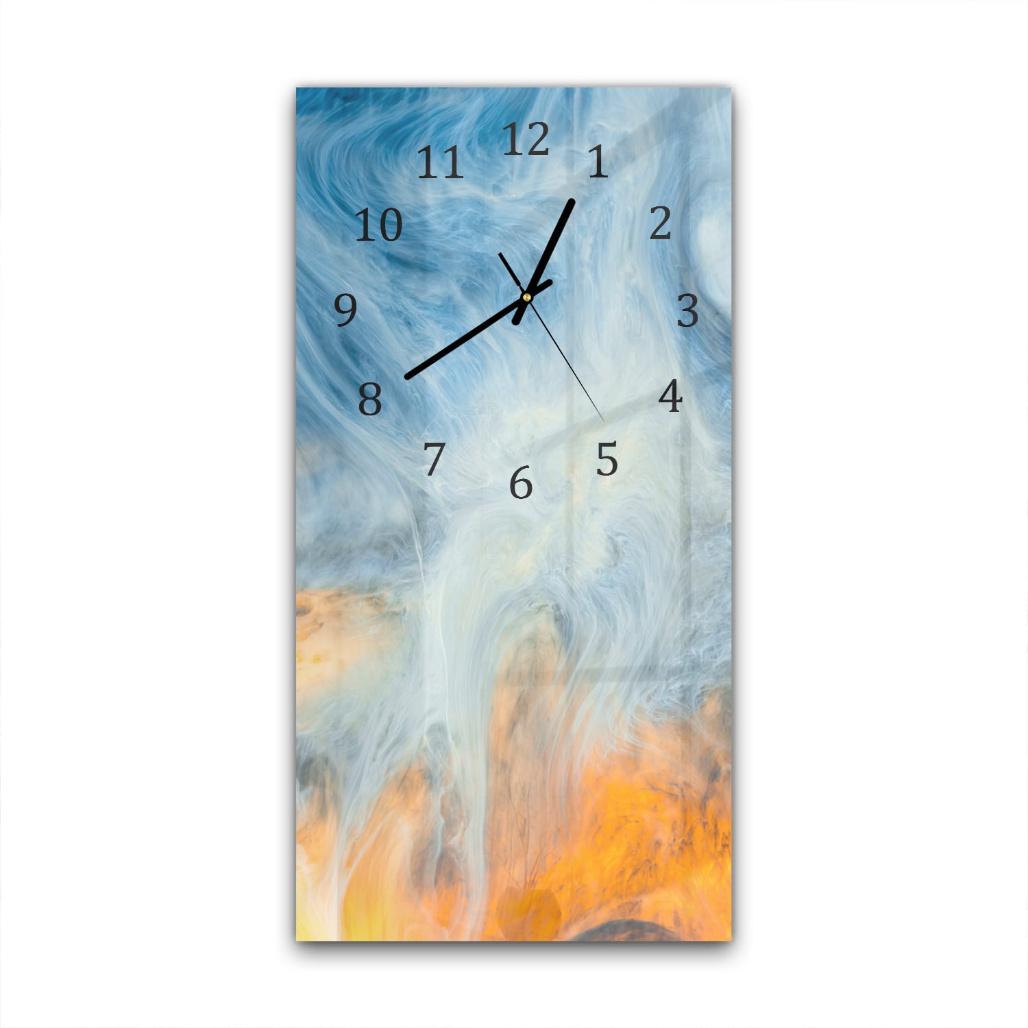 Wandklok 30x60  - Gehard Glas - Mystieke Lucht