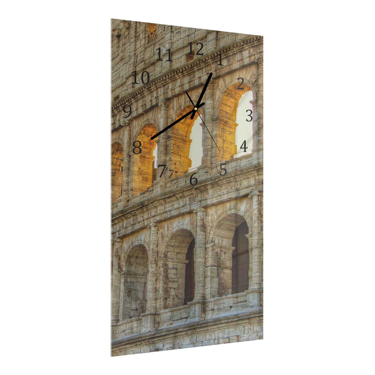 Wandklok 30x60  - Gehard Glas - Colosseum Close-up