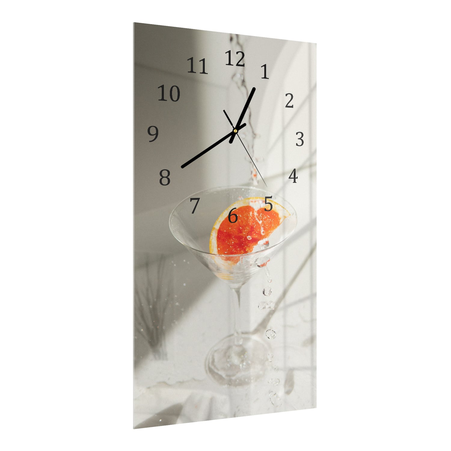 Wandklok 30x60  - Gehard Glas - Estetische Cocktail