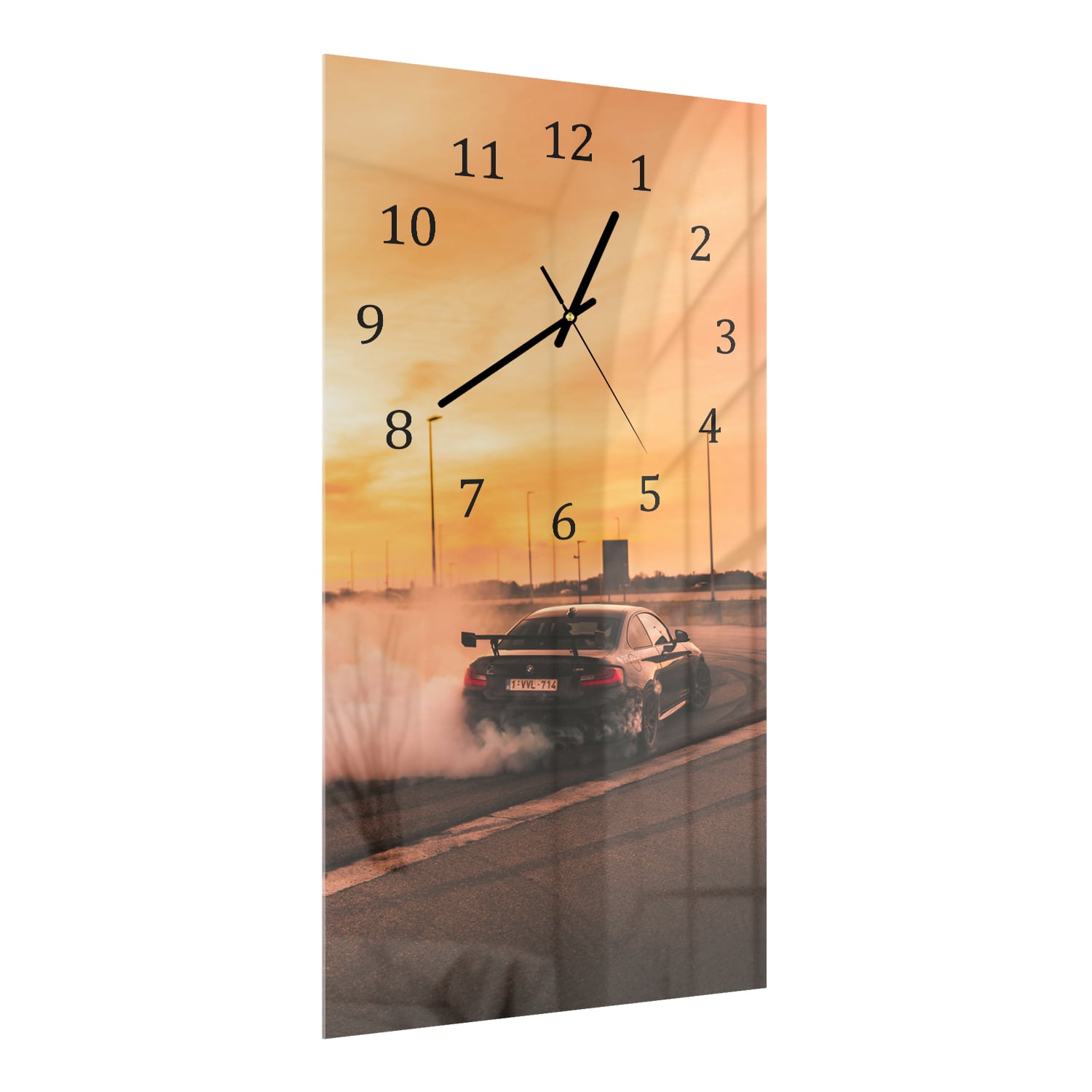 Wandklok 30x60  - Gehard Glas - BMW Driften