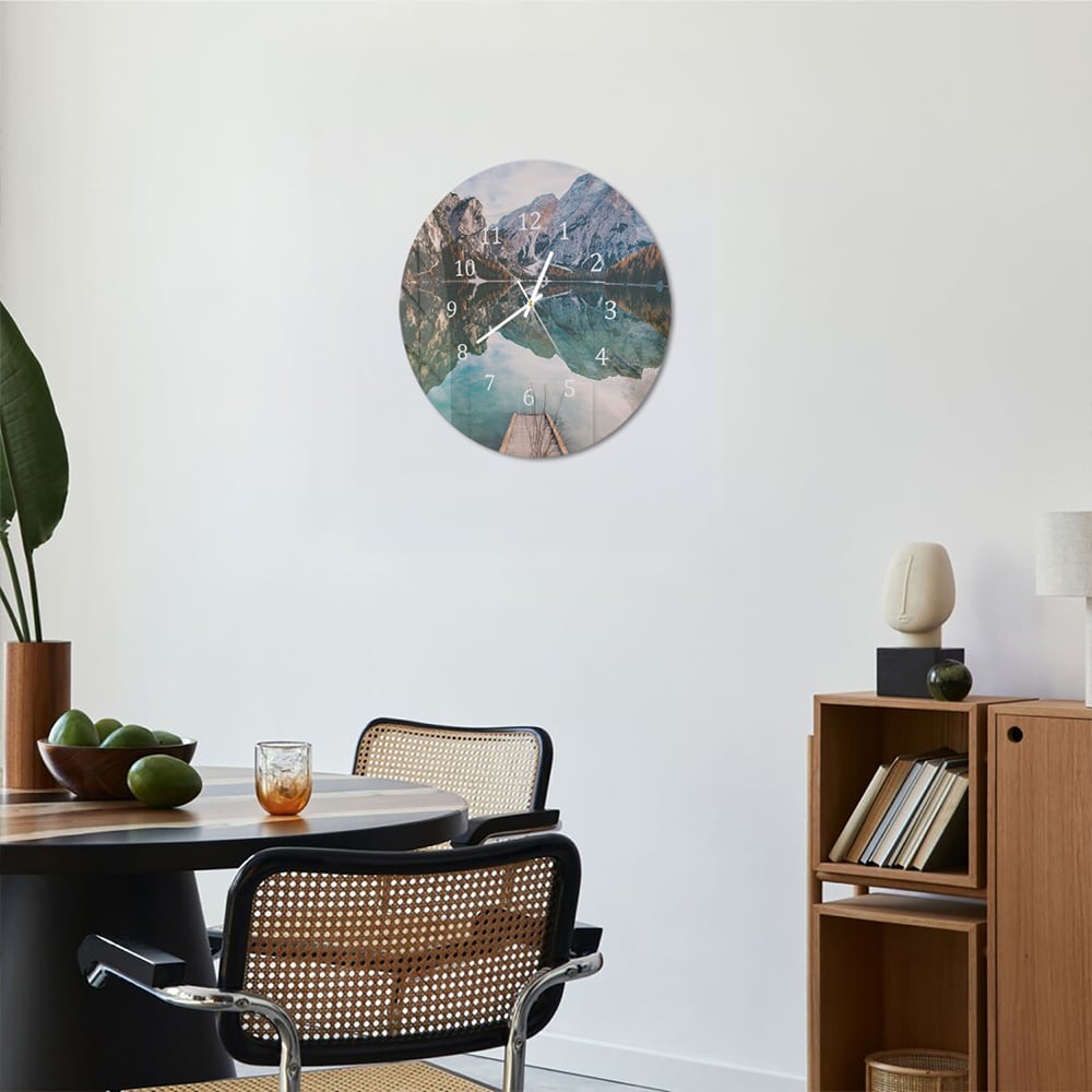 Wandklok Rond 30cm - Gehard Glas - Steiger aan Meer