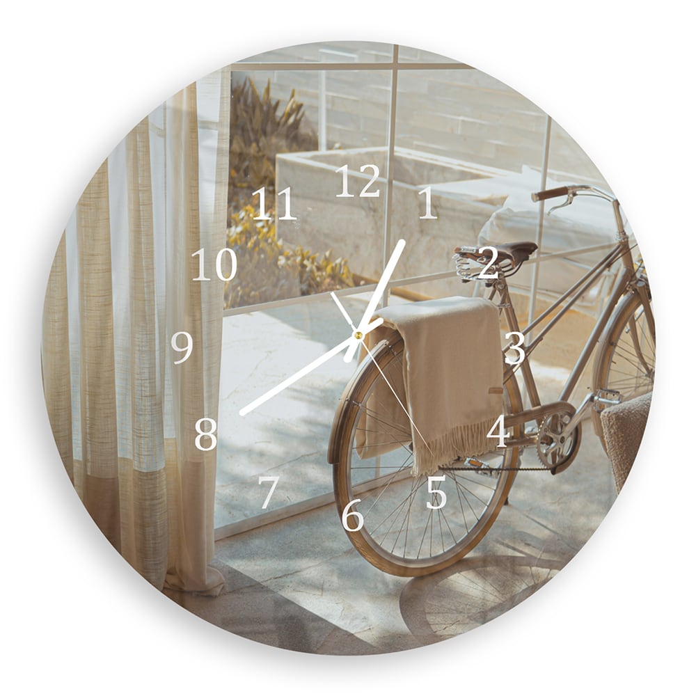 Wandklok Rond 30cm - Gehard Glas - Modern Living