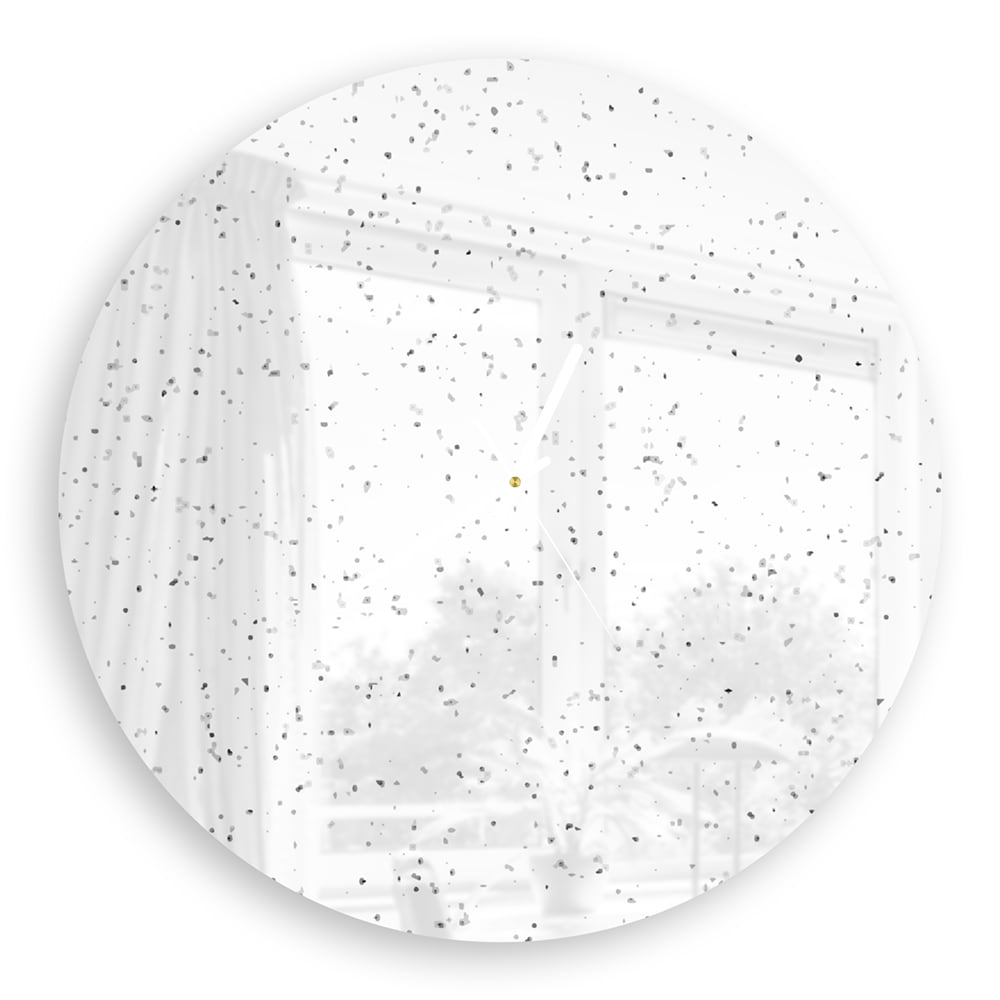 Wandklok Rond 30cm - Gehard Glas - Sempre Terrazzo