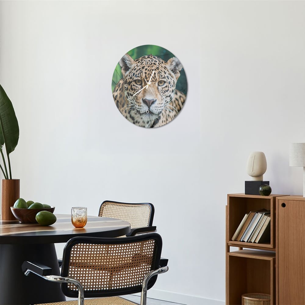 Wandklok Rond 30cm - Gehard Glas - Jaguar