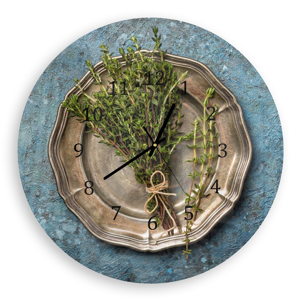 Wandklok Rond 30cm - Gehard Glas - Verse Tijm