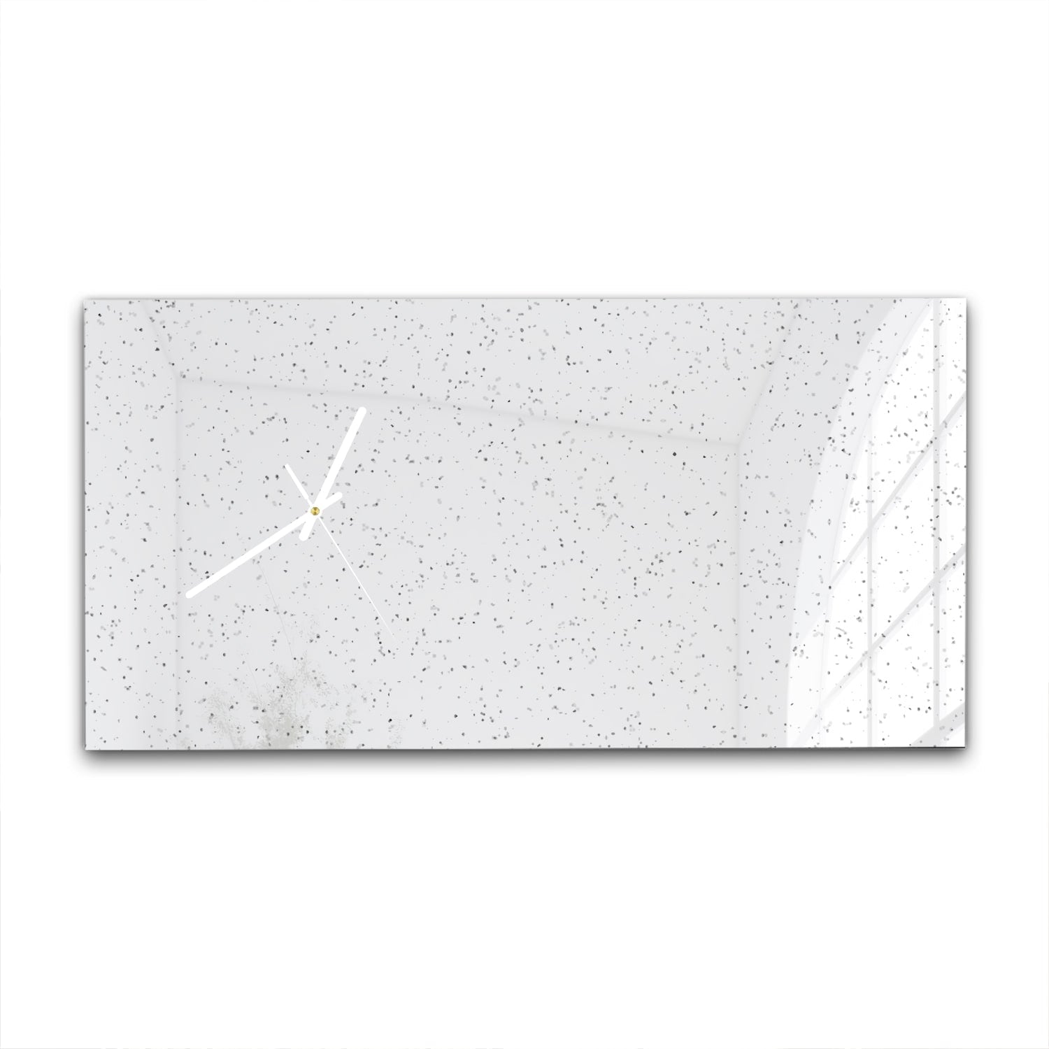 Wandklok 60x30 - Gehard Glas - Sempre Terrazzo