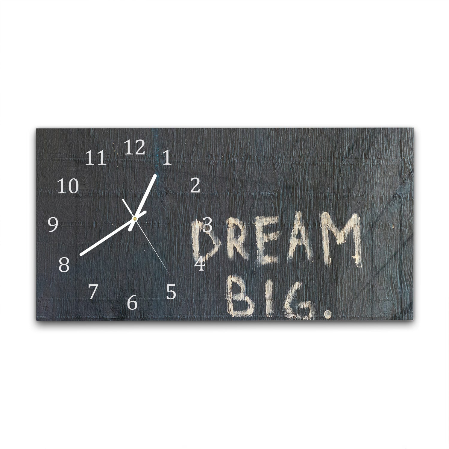 Wandklok 60x30 - Gehard Glas - Dream Big