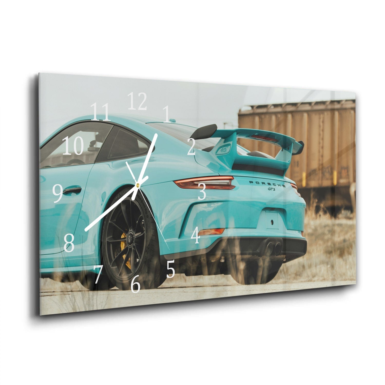 Wandklok 60x30 - Gehard Glas - Porsche GT3