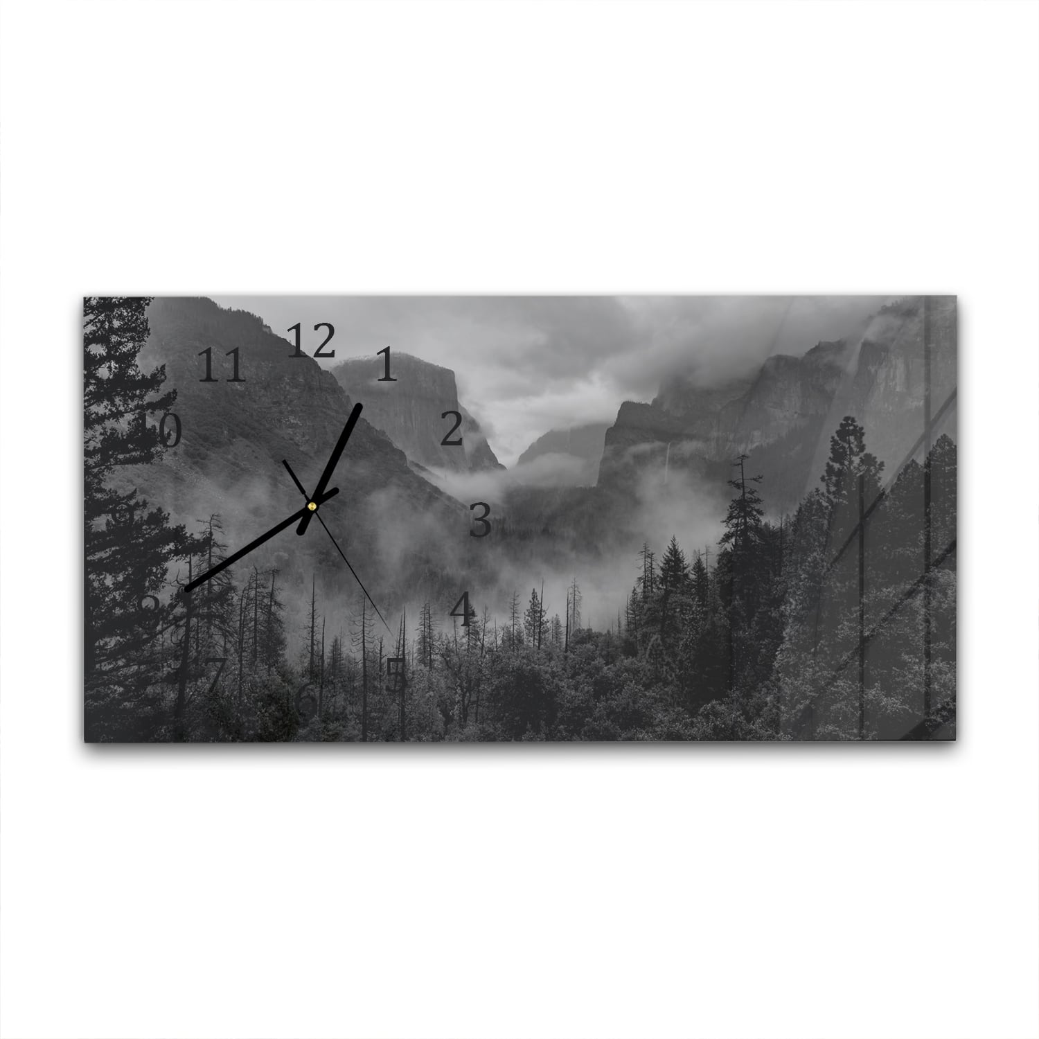 Wandklok 60x30 - Gehard Glas - Yosemite National Park