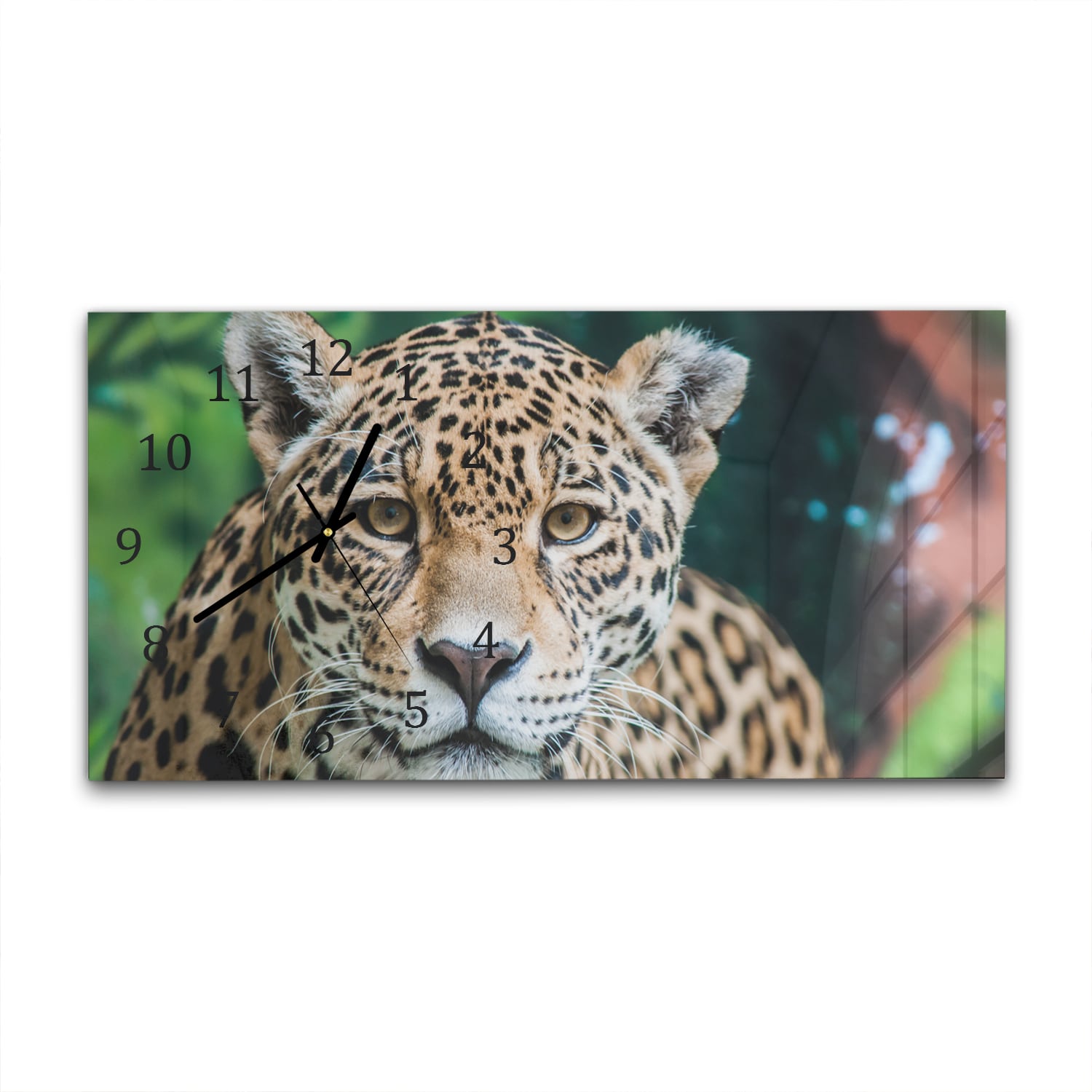 Wandklok 60x30 - Gehard Glas - Jaguar