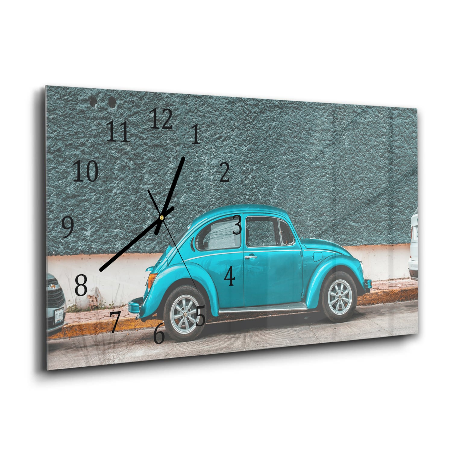 Wandklok 60x30 - Gehard Glas - Volkswagen Kever