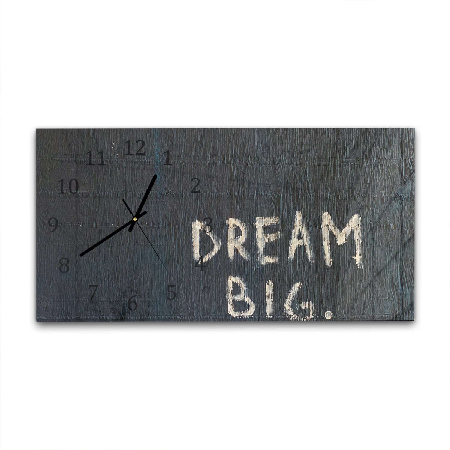 Wandklok 60x30 - Gehard Glas - Dream Big