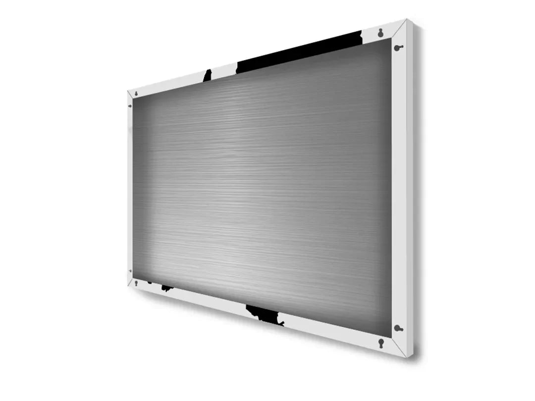 Metalen magneetbord met silhouet van Nederland – droog uitwisbaar & magnetisch