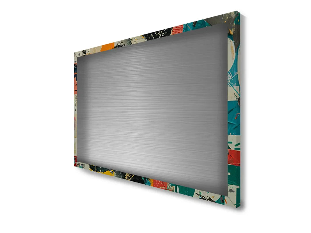 Metalen magneetbord met unieke kunstprint – droog uitwisbaar & magnetisch