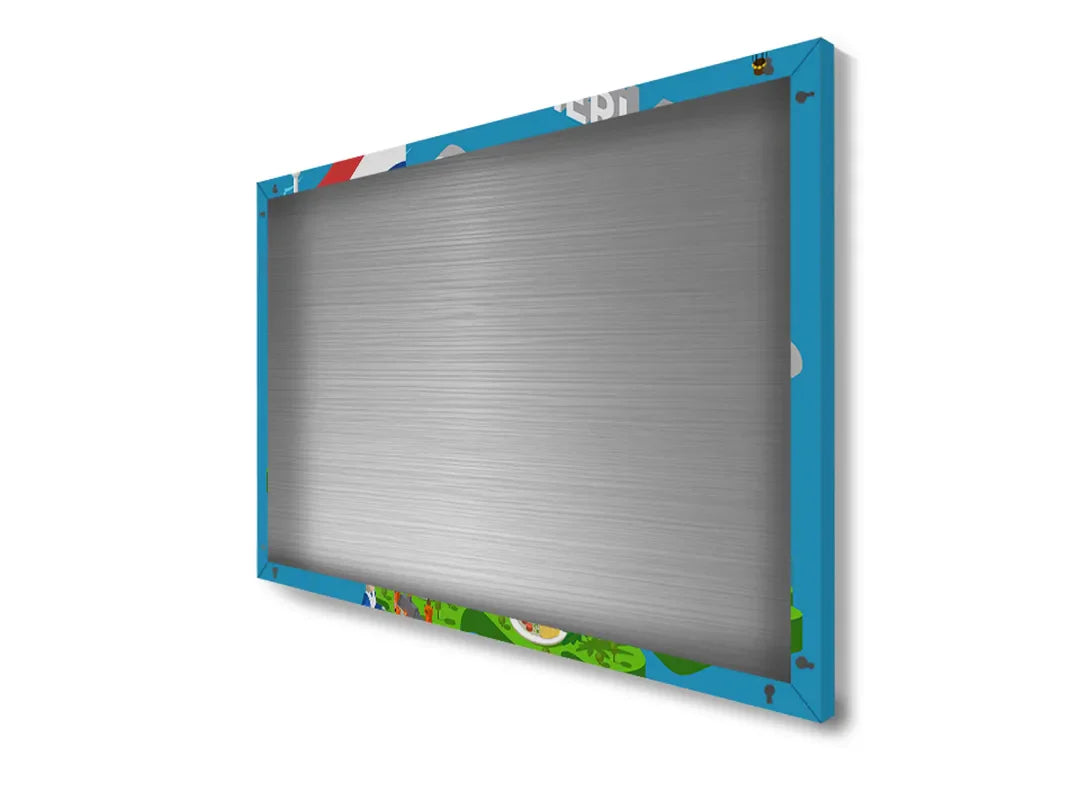 Metalen Magneetbord met Nederlands Thema – droog uitwisbaar & magnetisch