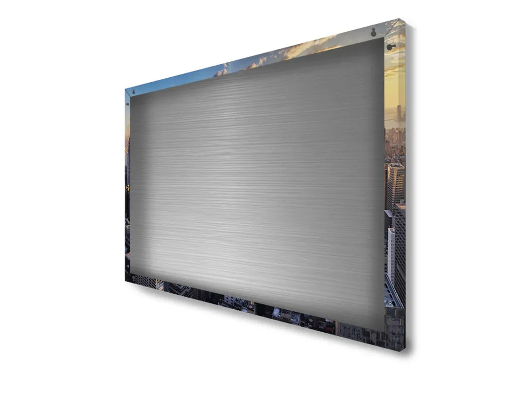 Metalen magneetbord met uitzicht op Manhattan – droog uitwisbaar & magnetisch