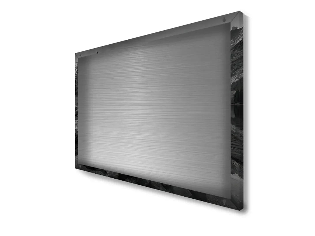 Metalen magneetbord met prachtige berglandschap – droog uitwisbaar & magnetisch