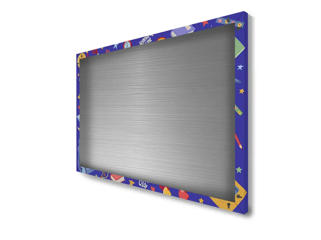 Metalen magneetbord voor schoolrooster - kleurrijk en functioneel – droog uitwisbaar & magnetisch