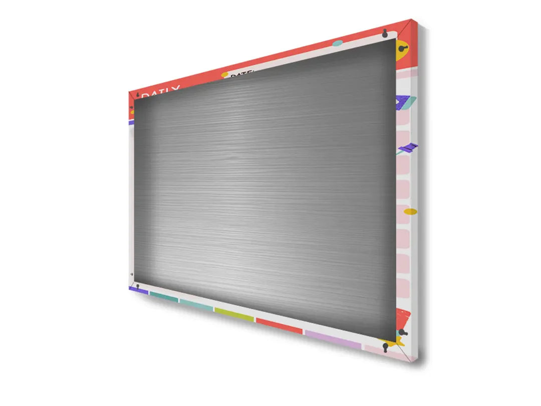 Kleurrijk dagelijkse planner magneetbord – droog uitwisbaar & magnetisch