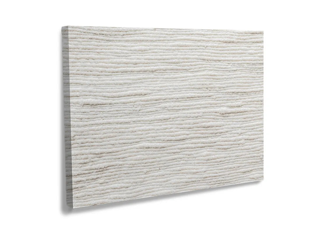 Minimalistisch metalen bord met houtstructuur voor decoratie en gebruik als magneetbord.