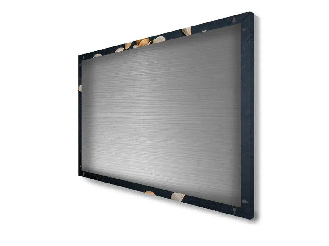 Metalen magneetbord met zaadjes en inspirerende tekst – droog uitwisbaar & magnetisch