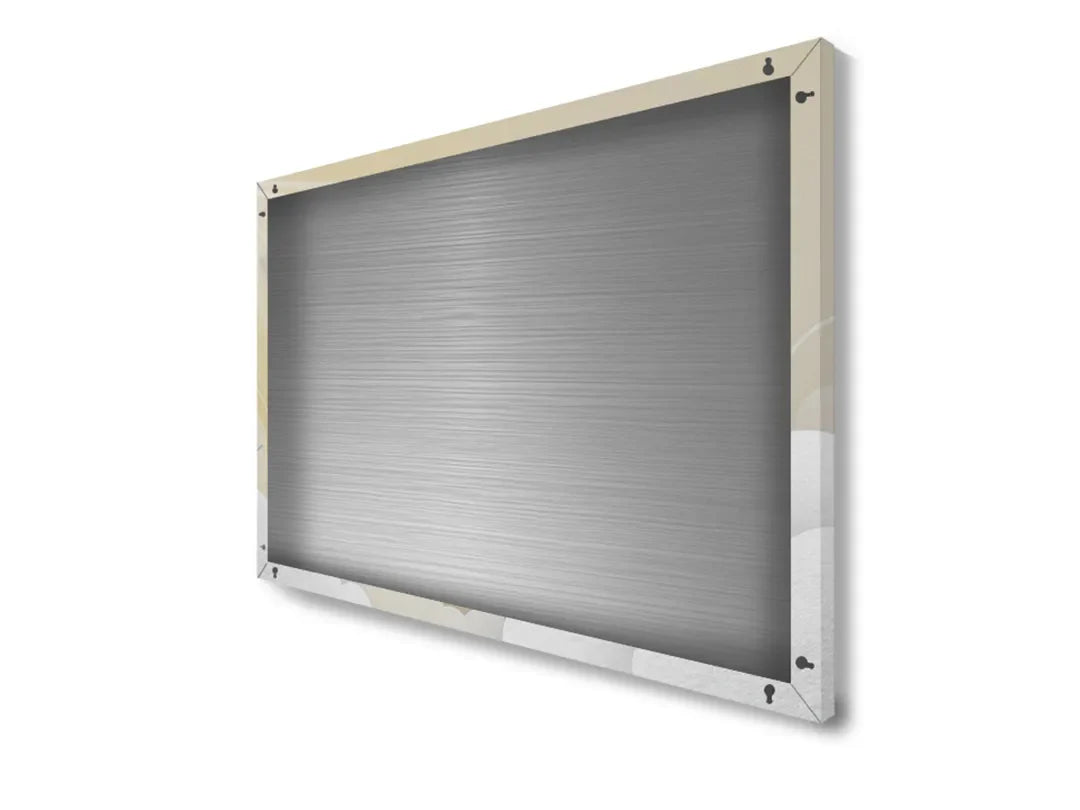 Inspirerend metalen magneetbord met papieren vliegtuig – droog uitwisbaar & magnetisch