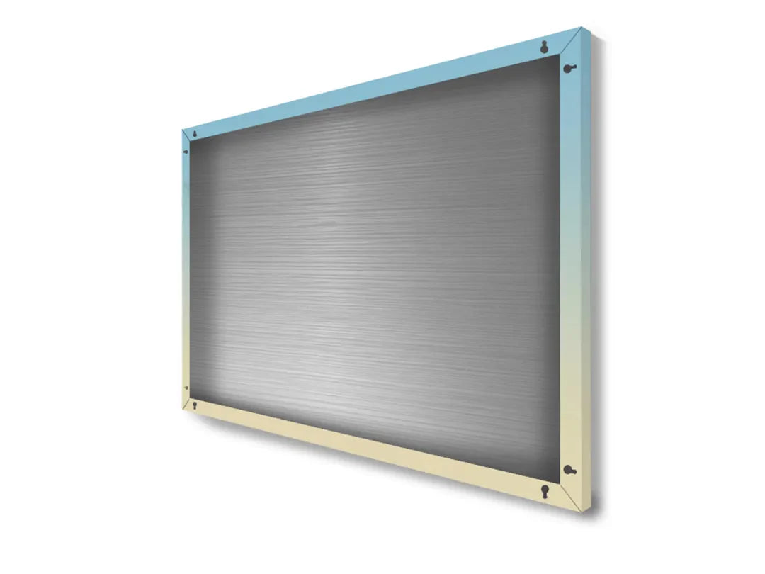 Motiverend Metalen Magneetbord - Stay Soft, Stay Strong – droog uitwisbaar & magnetisch