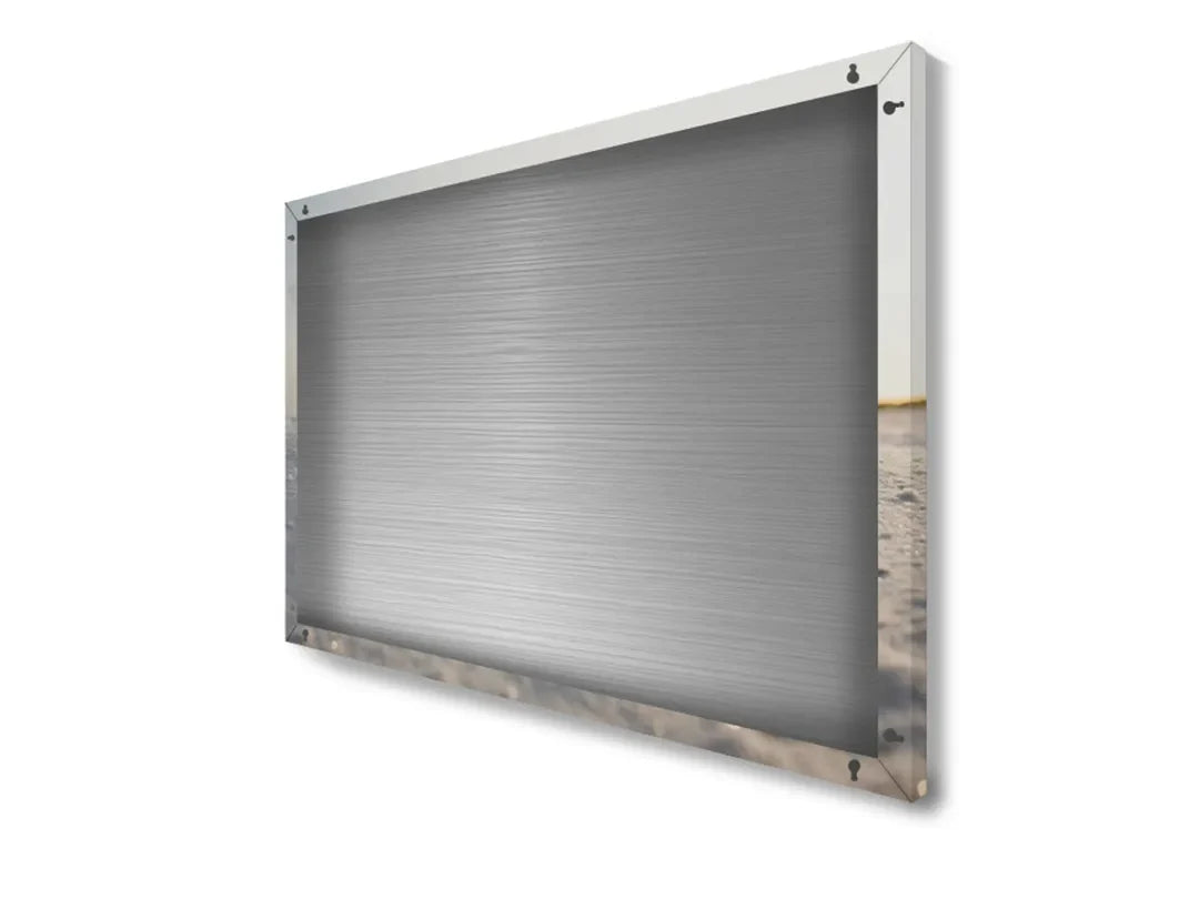 Metalen magneetbord met inspirerende tekst 'REDUCE' – droog uitwisbaar & magnetisch