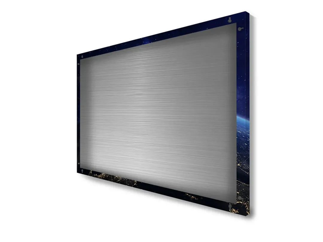 Stijlvol magnetisch aluminium paneel van de aarde – droog uitwisbaar & magnetisch