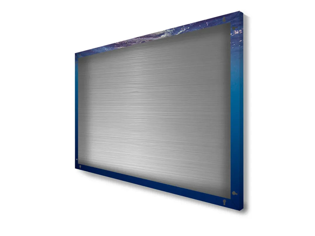 Metalen magneetbord met walvis onderwater scène – droog uitwisbaar & magnetisch