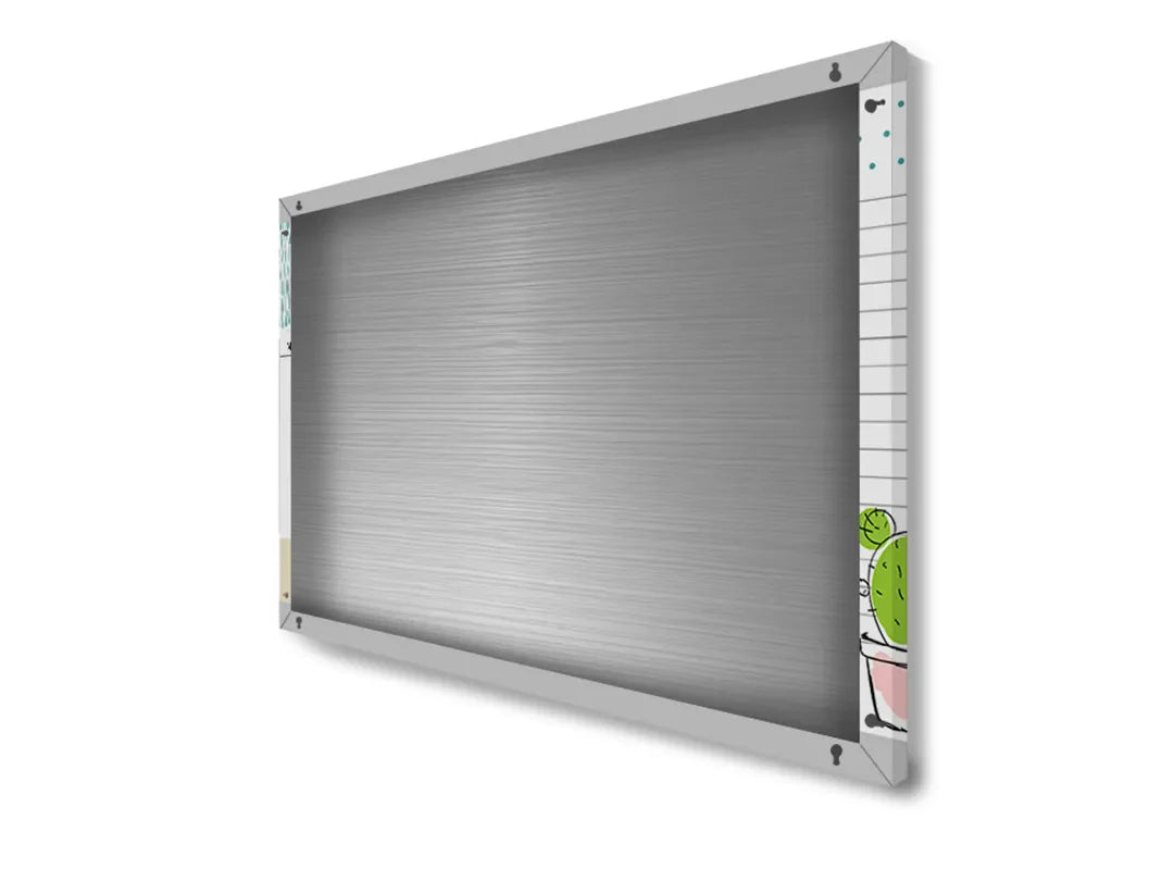 Metalen magneetbord: Weekly Planner & To Do List – droog uitwisbaar & magnetisch