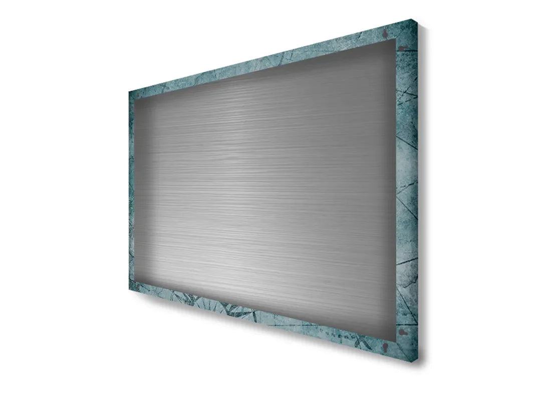 Metalen magneetbord met vintage wereldkaart ontwerp – droog uitwisbaar & magnetisch