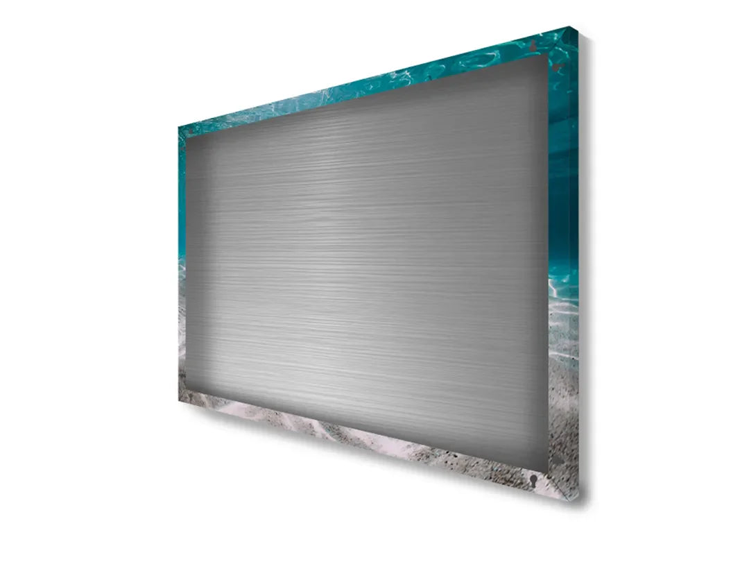 Metalen magneetbord onderwaterreflectie - decoratief en functioneel – droog uitwisbaar & magnetisch