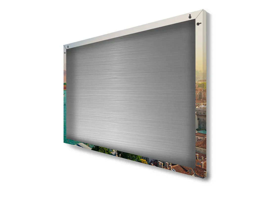 Metalen magneetbord van Veneti - Decoratief en functioneel - droog uitwisbaar & magnetisch