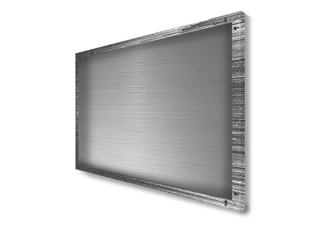 Metalen magneetbord met abstract design in grijs - droog uitwisbaar & magnetisch