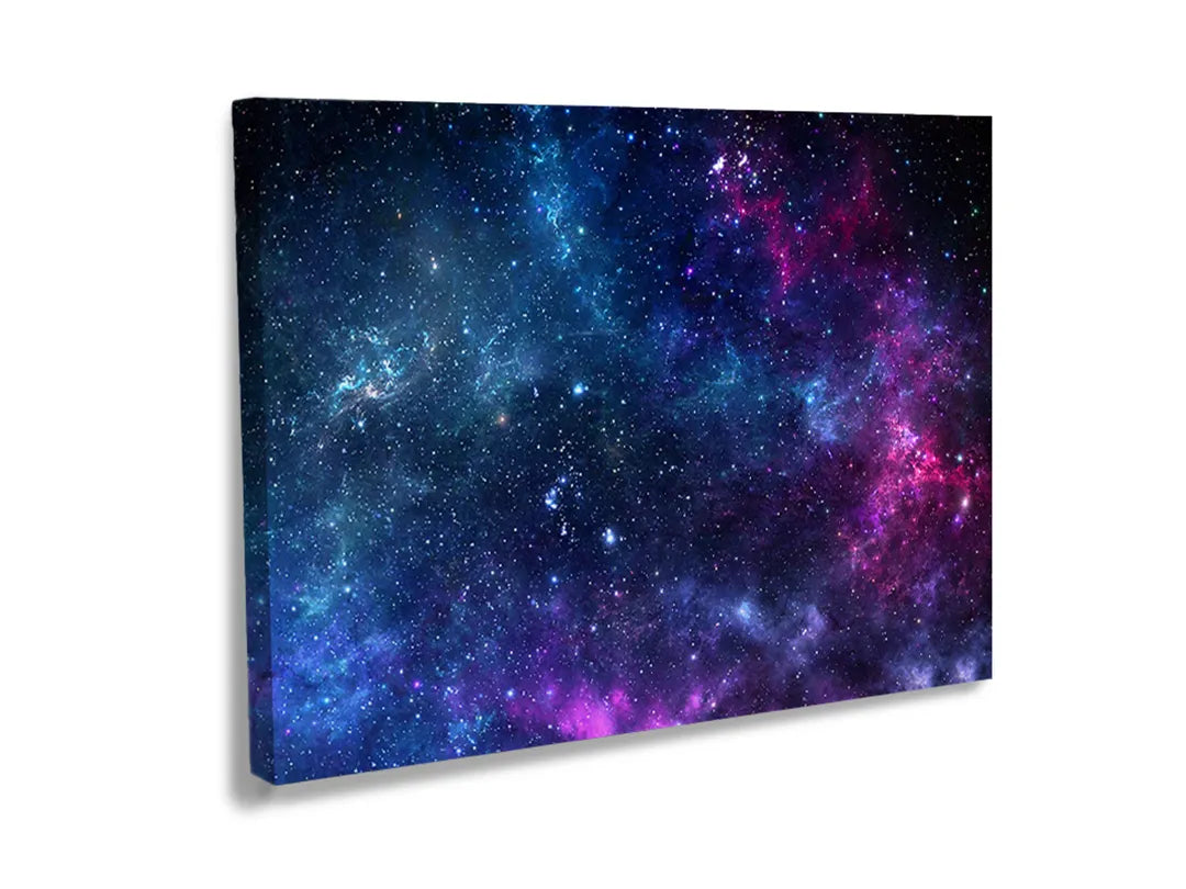 Metalen magneetbord met sterrenhemel ontwerp, perfect voor decoratie en organisatie.