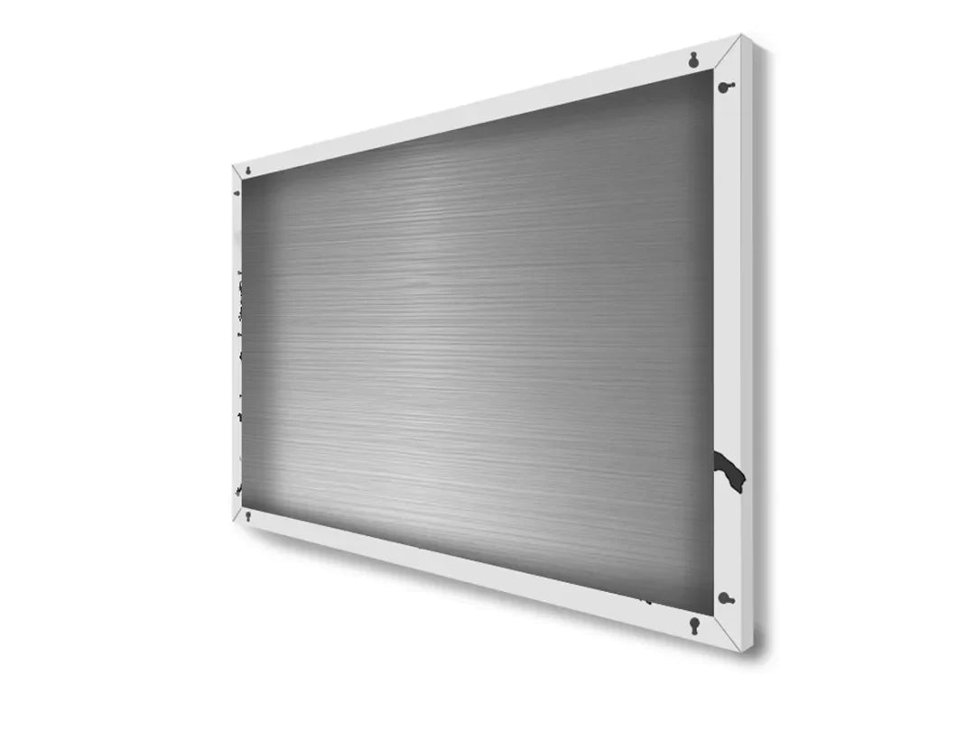 Stijlvol Italiaans Vector Magneetbord in Zwart-Wit - droog uitwisbaar & magnetisch