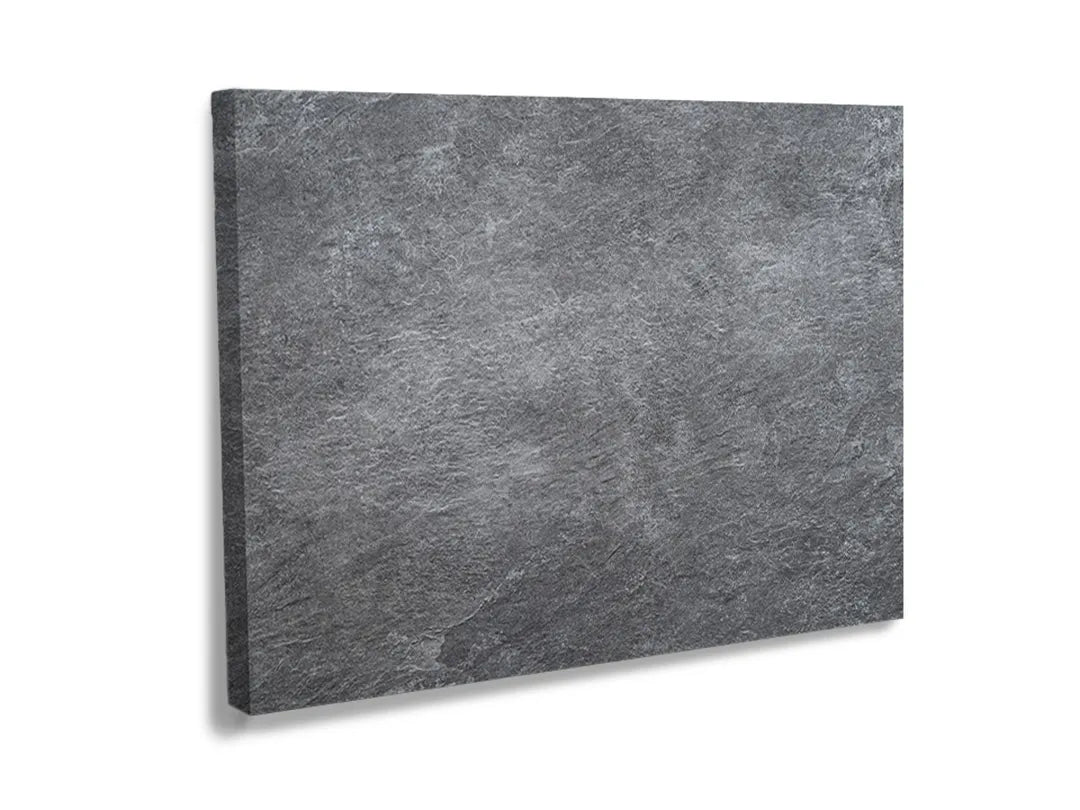 Metalen bord met grijze textuur, perfect als magneetbord