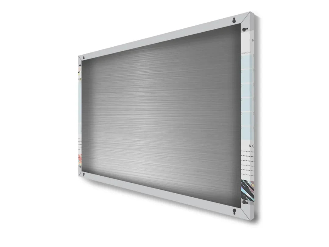 Metalen magneetbord met speelse kleuren voor organisatie – droog uitwisbaar & magnetisch