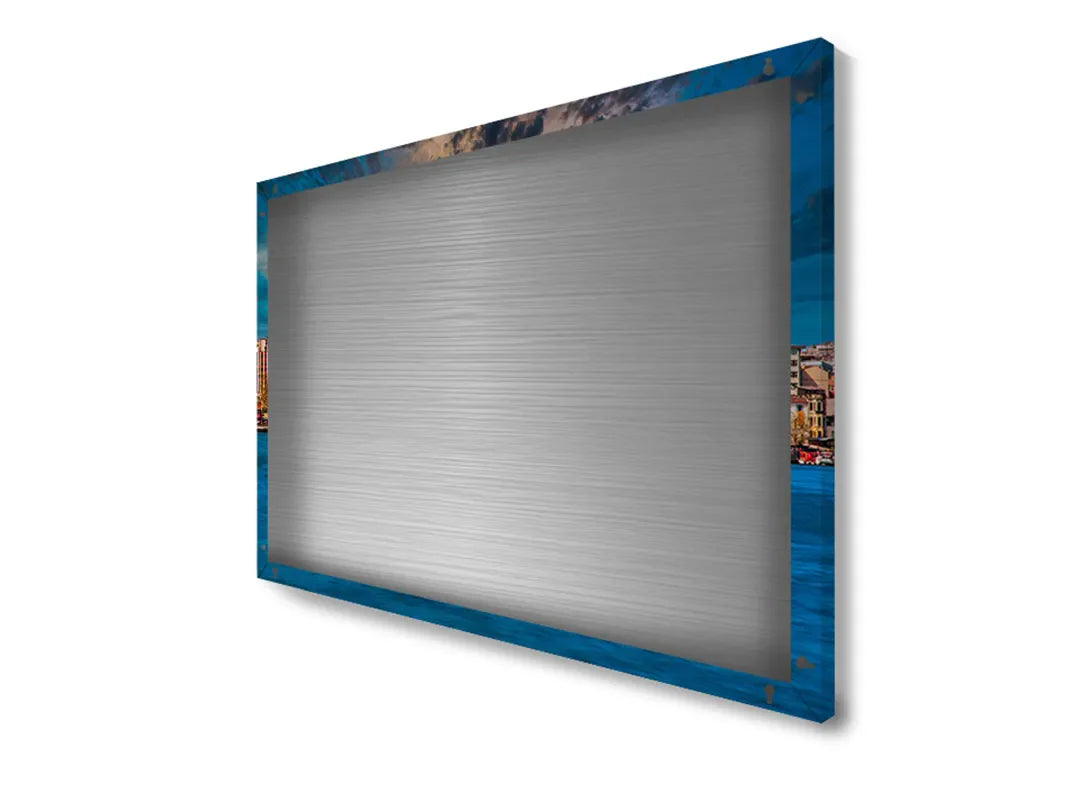 Metalen magneetbord van de prachtige skyline van Istanbul – droog uitwisbaar & magnetisch