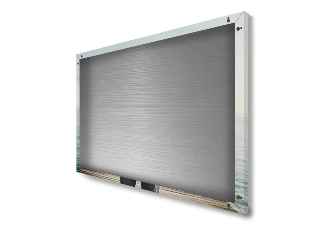 Metalen magneetbord met illusionistisch ontwerp – droog uitwisbaar & magnetisch