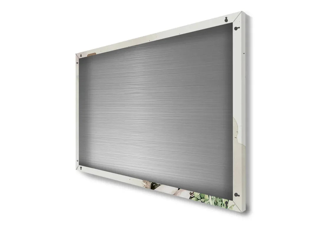 Metalen magneetbord met to-do lijst en sfeervolle illustratie – droog uitwisbaar & magnetisch